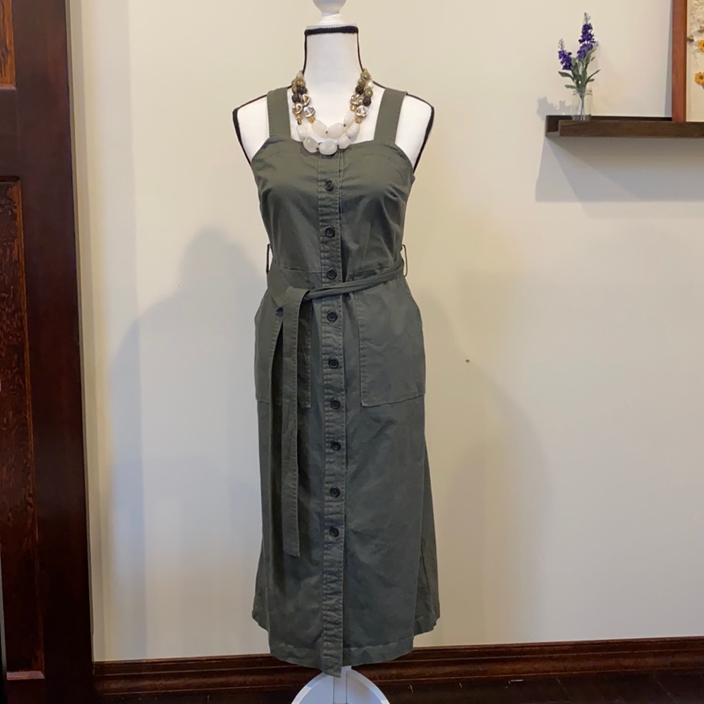 Universal Thread utility button up dress S
